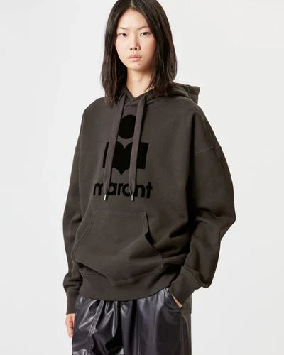 Sweat-shirt noir délavé IB Mansel